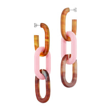 Laden Sie das Bild in den Galerie-Viewer, POPPY OHRRINGE (rosa) - HORN FACTORY