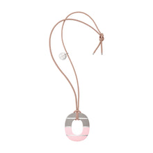 Load image into Gallery viewer, COCO (baby pink with taupe and silver) - HORN FACTORY
