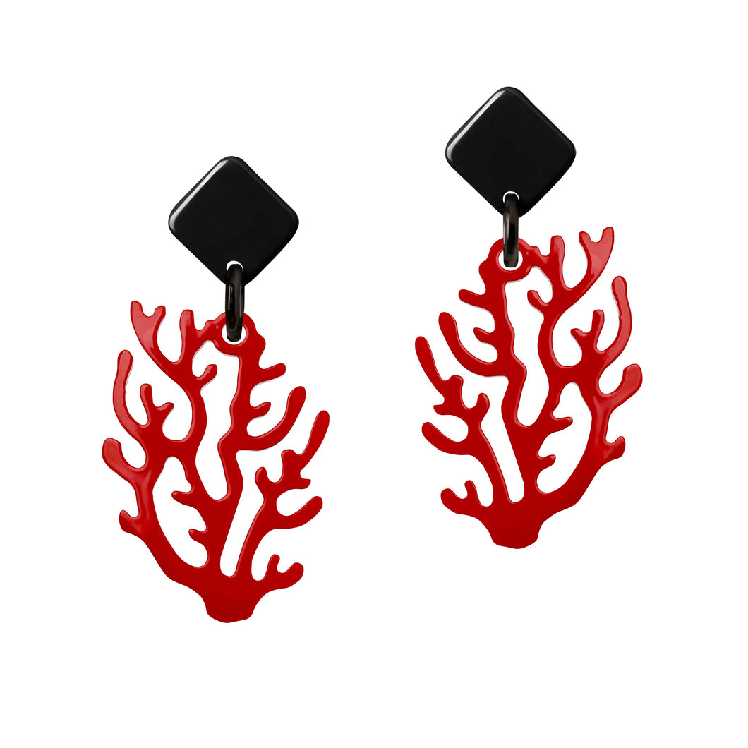 UNDERWATER LOVE EARRING KORALLE