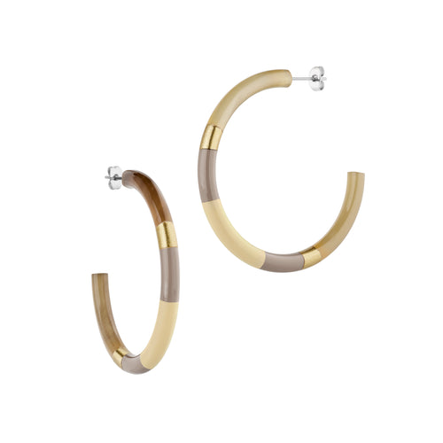 LILLY Hoops (baby yellow) - HORN FACTORY