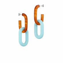 Load image into Gallery viewer, POPPY OHRRINGE (hellblau) - HORN FACTORY
